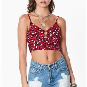 LF millau leopard o ring top